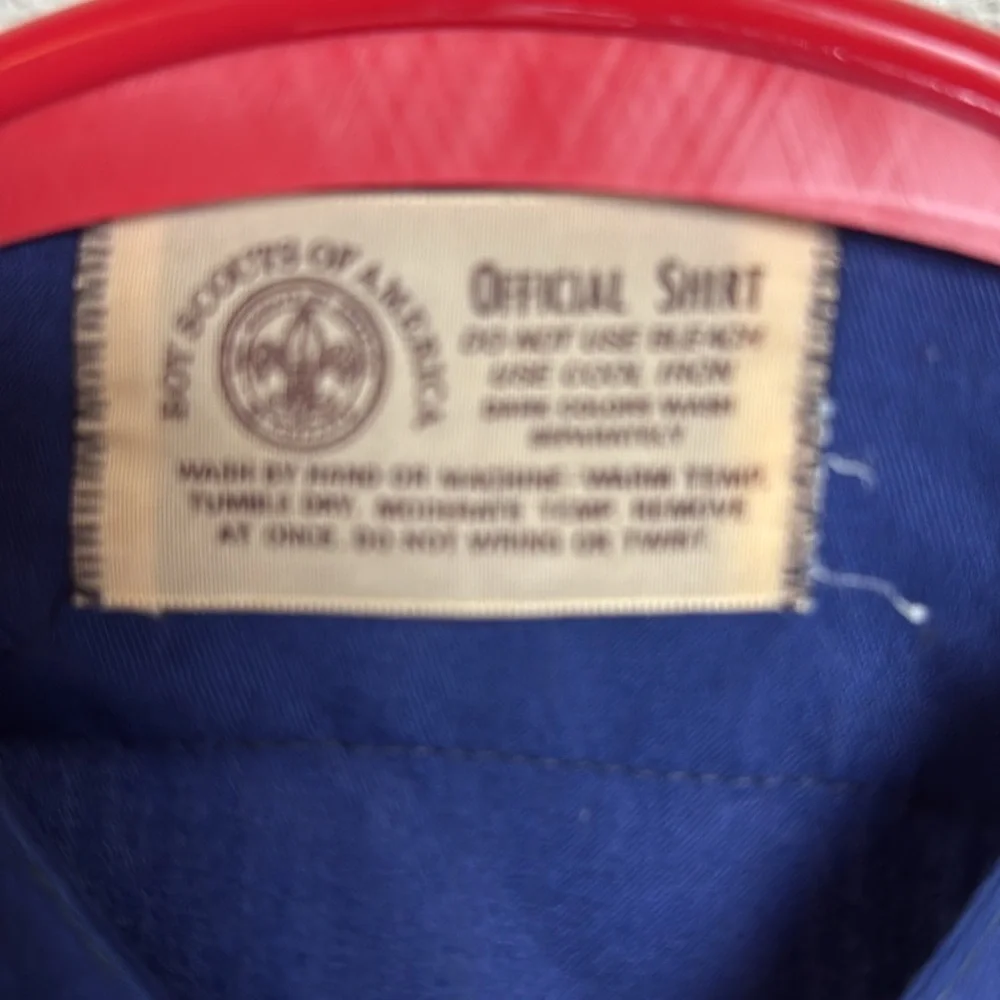 Boy Scouts of America Cub Scout Blue Uniform Shirt and Pants. Size Medium